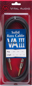 Vital Audio VAIII-2M S/S (2Pストレート/2Pストレート) 2m 新品 ベース推奨[バイタルオーディオ][Shield,Cable,シールド,ケーブル]