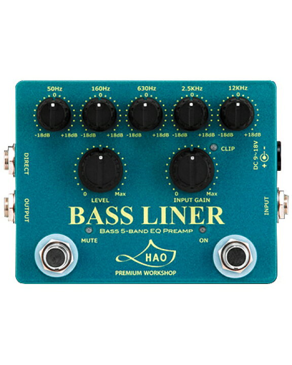 楽天市場】HAO BASS LINER 新品 ベース用プリアンプ [ハオ][ベース 