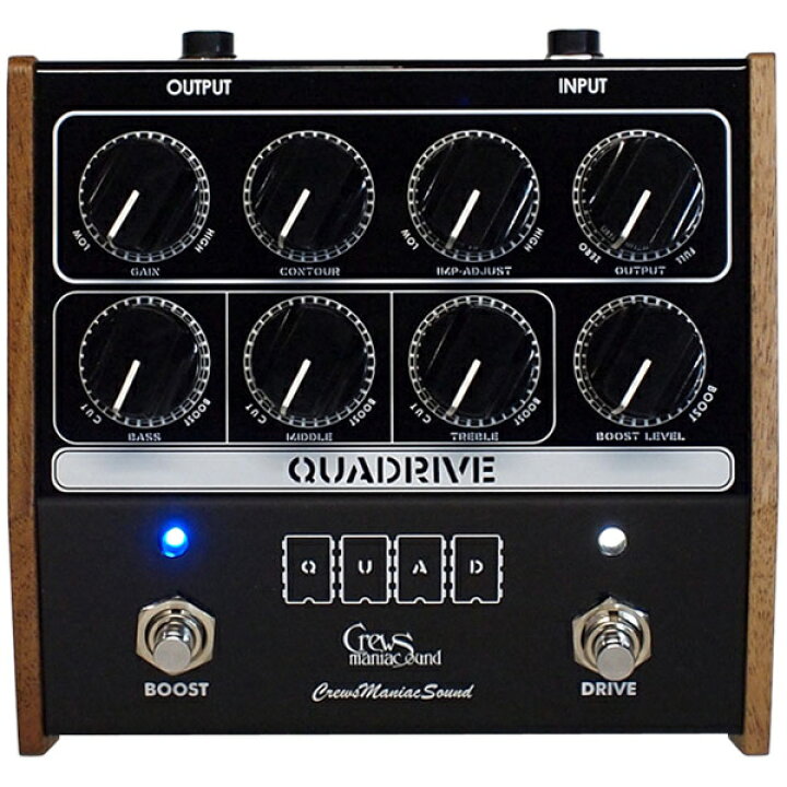 楽天市場】Crews Maniac Sound QUADRIVE 新品 オーバードライブ  