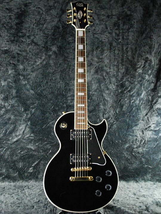 楽天市場】G.I.G. The Standard Les Paul Custom Type 新品 ブラック 