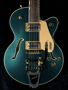 GRETSCH G5655TG Electromatic Center Block Jr. Single-Cut with Bigsby and Gold Hardware-Cadillac Green-[�V�i][�����摜][�W���Y�M�^�[�t���A�݌ɕi]