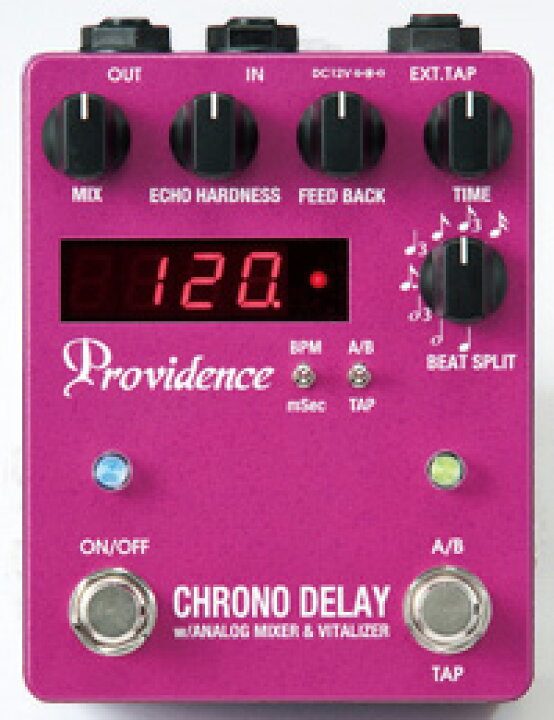 楽天市場】【純正アダプター付】Providence CHRONO DELAY DLY-4 新品 