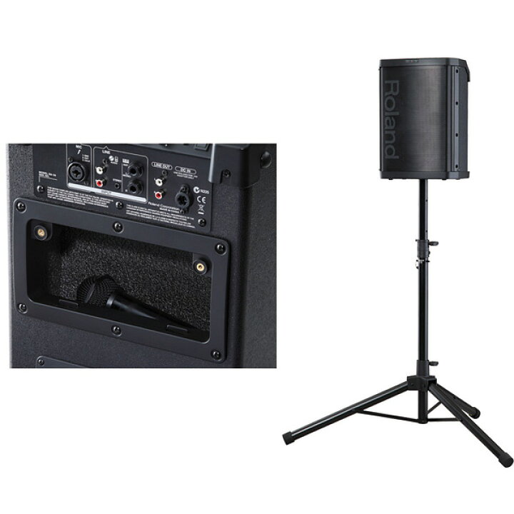 楽天市場】【20W】Roland BA-55 ホワイト 新品 Battery Powered