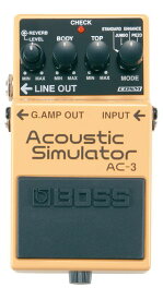BOSS AC-3 新品 Acoustic Simulator[ボス][エフェクター,Effector][アコースティックシミュレーター][COSM]