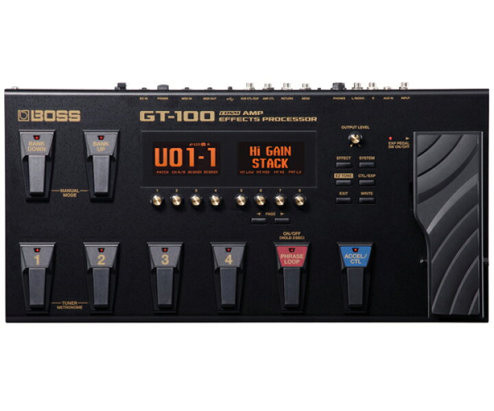 楽天市場】BOSS GT-100 Ver.2 新品 Amp Effects Processor[ボス  