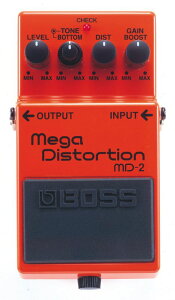 BOSS MD-2 �V�i Mega Distortion[�{�X][�G�t�F�N�^�[,Effector][���K�f�B�X�g�[�V����]