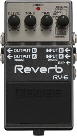 BOSS RV-6 Digital Reverb 新品 リバーブ[ボス][デジタル][Effector,エフェクター][RV6]
