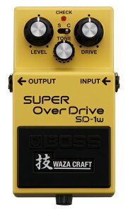 BOSS SD-1w "Z" WAZA CRAFT Vi SUPER OverDrive[{X][X[p[I[o[hCu][GtFN^[,Effector]