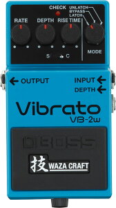 BOSS VB-2W Vibrato �Z WAZA CRAFT �y���{���z �V�i[�{�X][�r�u���[�g][Effector,�G�t�F�N�^�[][VB2W]