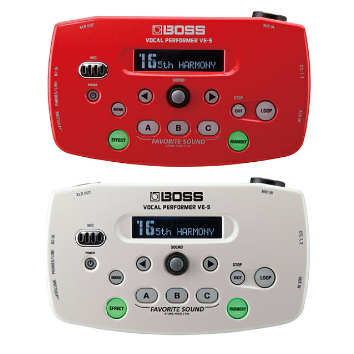 楽天市場】BOSS VE-5 Vocal Performer 新品 ボーカル用エフェクター 