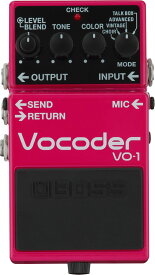 BOSS VO-1 Vocoder 新品[ボス][ボコーダー][エフェクター,Effector][VO1]