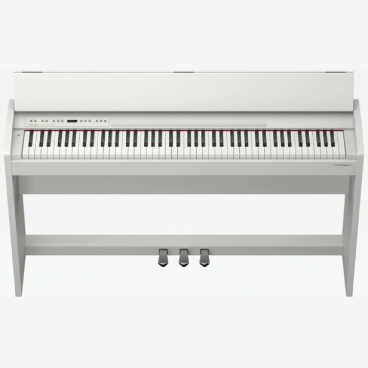 新品同様品・配送可能】電子ピアノ Roland F-140R ホワイト