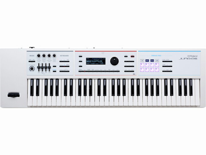 楽天市場】Roland JUNO-DS61W 新品[ローランド][ジュノ][61鍵盤][White 