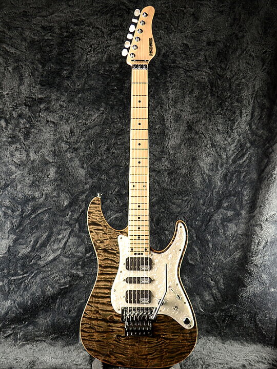楽天市場】Schecter EX-V-24 CTM FRT 4A Grade -BKNTL- 新品 