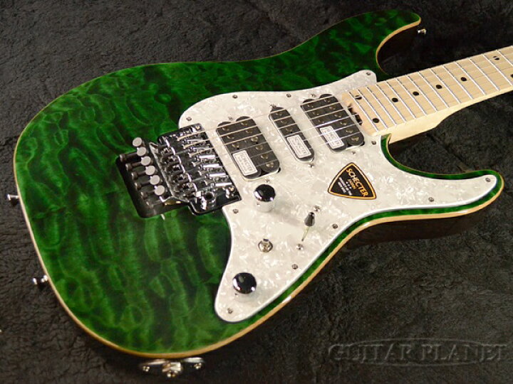 楽天市場】Schecter SD-II-24-AL -See Thru Green- 新品[シェクター 