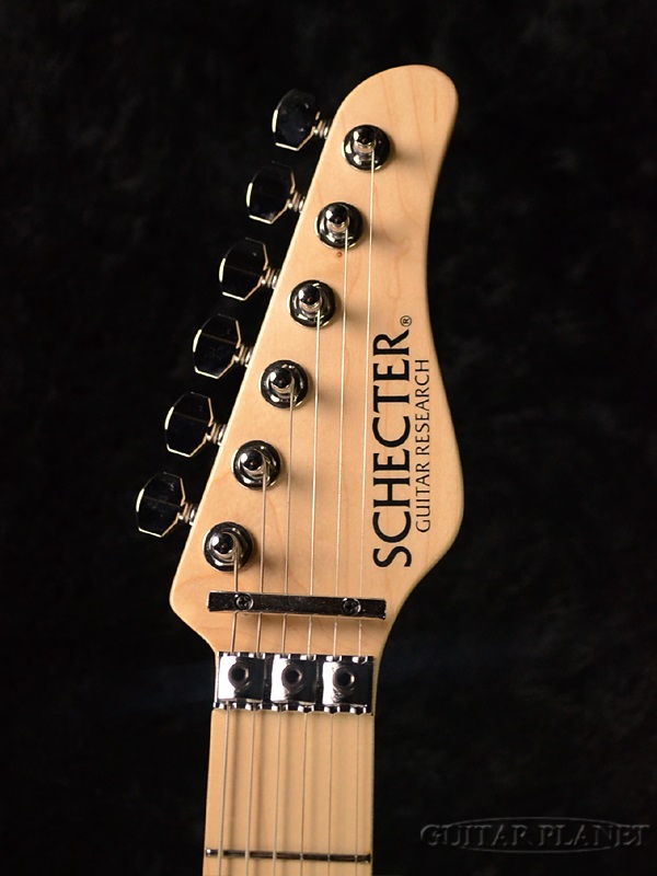 Schecter SD-II-24-AL -See Thru Purple-  新品[シェクター][国産][アルダー][シースルーパープル,紫][Stratocaster,ストラトキャスタータイプ][Electric  Guitar,エレキギター] | ギタープラネット