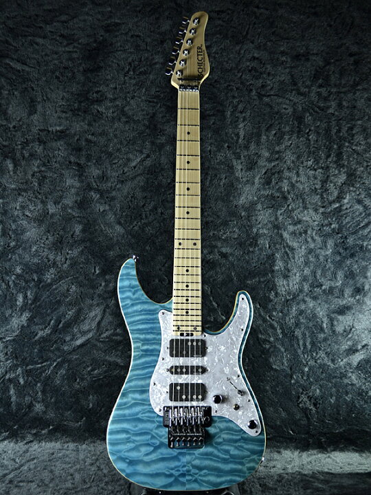 楽天市場】Schecter SD-II-24 BW Basswood 新品 アクアブルー 
