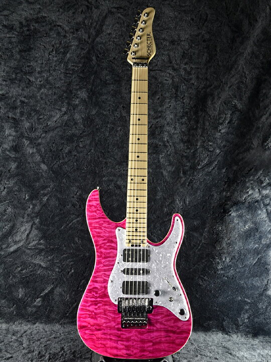 楽天市場】Schecter SD-II-24 BW Basswood 新品 ピンク[シェクター  