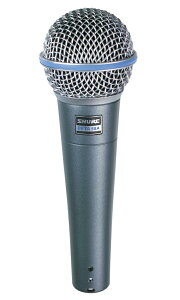yKizSHURE BETA58A-J {[Jp_Ci~bN}CN Vi[VA[][Wired Dynamic Microphone]