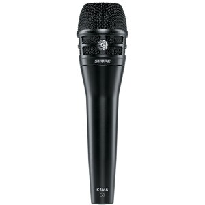 �y���K�i�zSHURE KSM8/B-J Dualdyne �u���b�N �V�i �{�[�J���p�_�C�i�~�b�N�}�C�N[�V���A�[][Black,��][Wired Dynamic Microphone][KSM8/B]