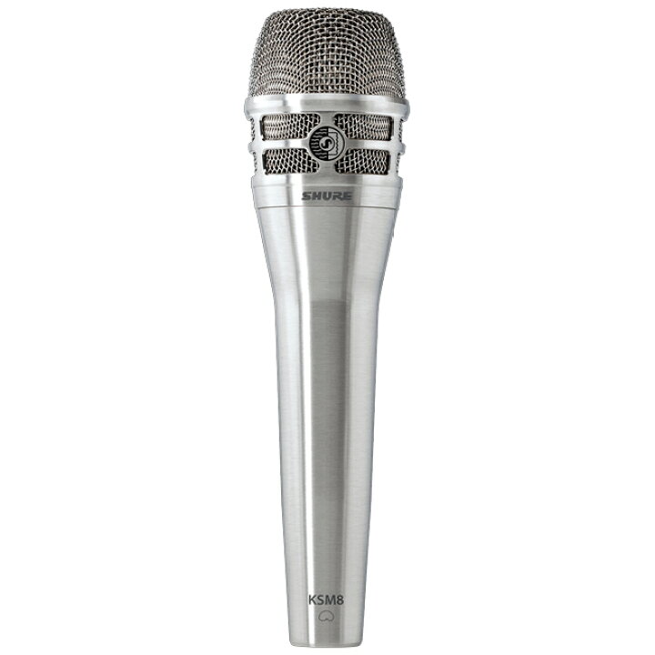 楽天市場】【正規品】SHURE KSM8 Dualdyne ニッケル 新品 ボーカル用  