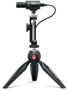 SHURE MOTIV MV88+DIG-VIDKIT rfILbg Vi[VA[][Stand,X^h,Or][Microphone,}CN]