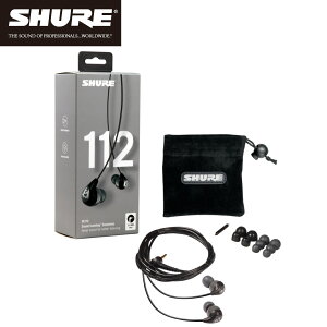 SHURE SE112-GR-A (Gray) �G���g���[���f�� �V�i ���Չ����C���z��[�V���A�[][Earphone,�C���t�H��][�O���[][SE112]