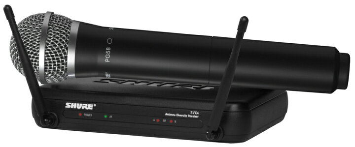 楽天市場】【正規品】SHURE SVX24J/PG58-JB1 新品 ワイヤレスマイク 
