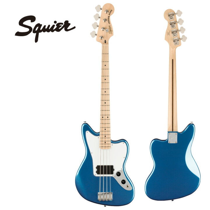 楽天市場】Squier Affinity Series Jaguar Bass H -Lake Placid Blue 