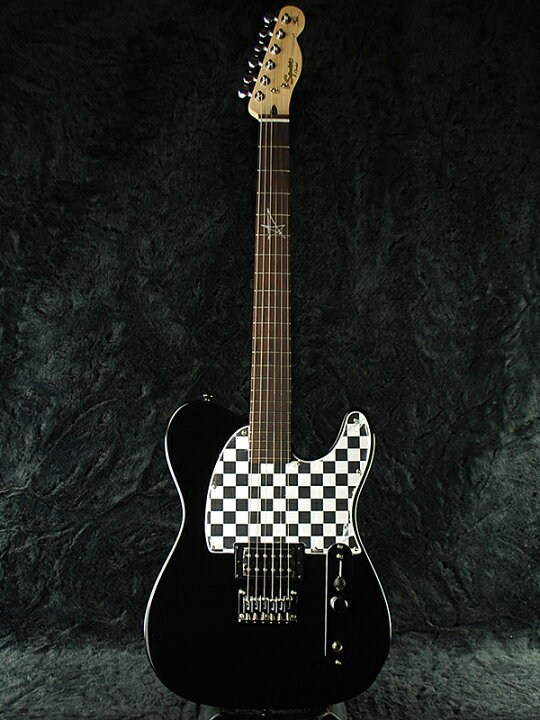楽天市場】Squier Avril Lavigne Telecaster Checker PG 新品 ブラック 