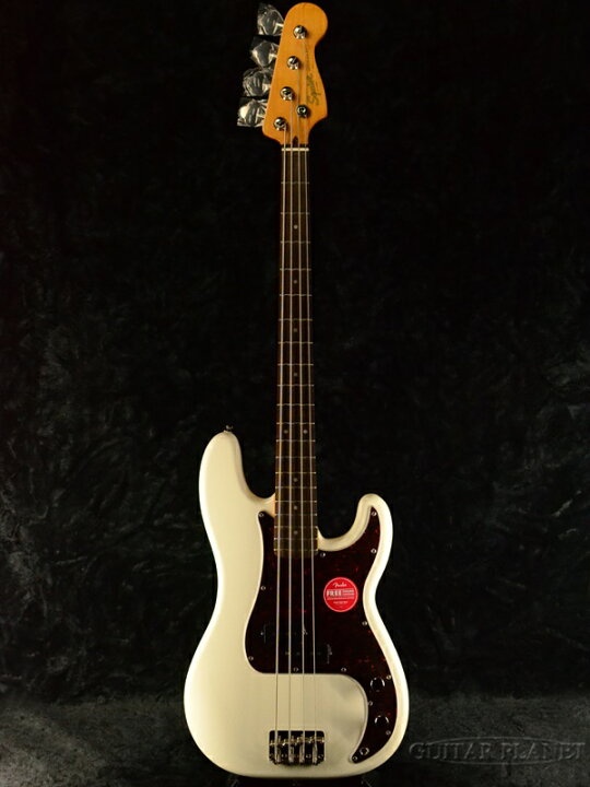 楽天市場】Squier Classic Vibe 60s Precision Bass -Olympic White  