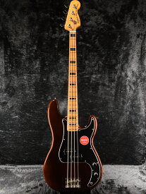 Squier Classic Vibe '70s Precision Bass -Walnut / Maple- 新品 ウォルナット[Fender,スクワイヤー,フェンダー][プレシジョンベース,プレベ][Brown,ブラウン,茶][Electric Bass,エレキベース]