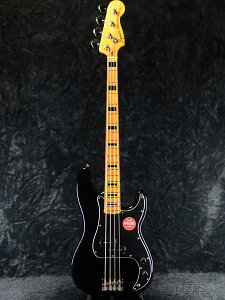 Squier Classic Vibe '70s Precision Bass -Black / Maple- Vi ubN[Fender,XNC[,tF_[][vVWx[X,vx][][Electric Bass,GLx[X]