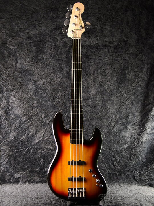 楽天市場】Squier Deluxe Jazz Bass Active V 3CS 新品 5弦ベース[スク 