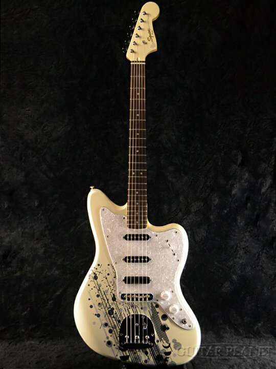 楽天市場】Squier SCANDAL MAMI JAZZMASTER PEARL WHITE  