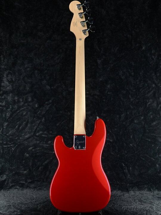 ②】Squier by Fender プレシジョンベース メタリックレッドSquier by 