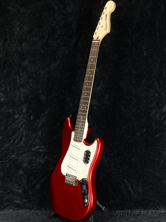 Squier Cyclone キャンディアップルレッド！！ （Squier by Fender FSR 