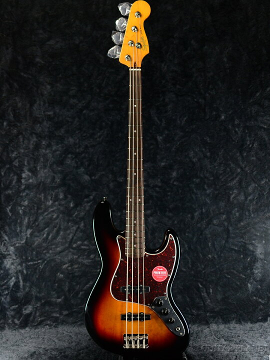 楽天市場】Squier Classic Vibe 60s Jazz Bass -3 Color Sunburst  