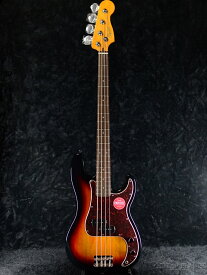 Squier Classic Vibe 60s Precision Bass -3 Color Sunburst- 新品 3カラーサンバースト[スクワイヤー][プレシジョンベース,プレベ][Electric Bass,エレキベース]