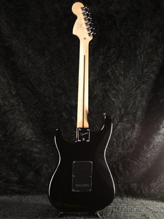 楽天市場】Squier Black and Chrome Standard Stratocaster HSS 新品  
