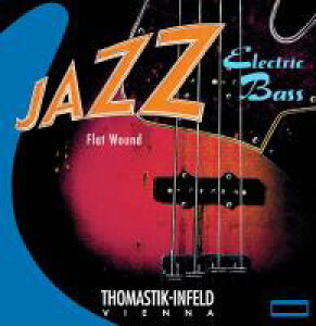Thomastik-Infeld 43-100 JF344 �V�i �t���b�g���E���h��[�g�}�X�e�B�b�N][Flat Wound][�x�[�X��,String]