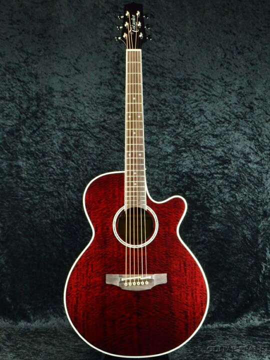 楽天市場】Takamine 100CUSTOM(PTU121C Style) WR-ワインレッド- 新品 
