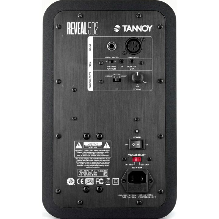 楽天市場】【1ペア】TANNOY Reveal 502 新品 スタジオモニター 