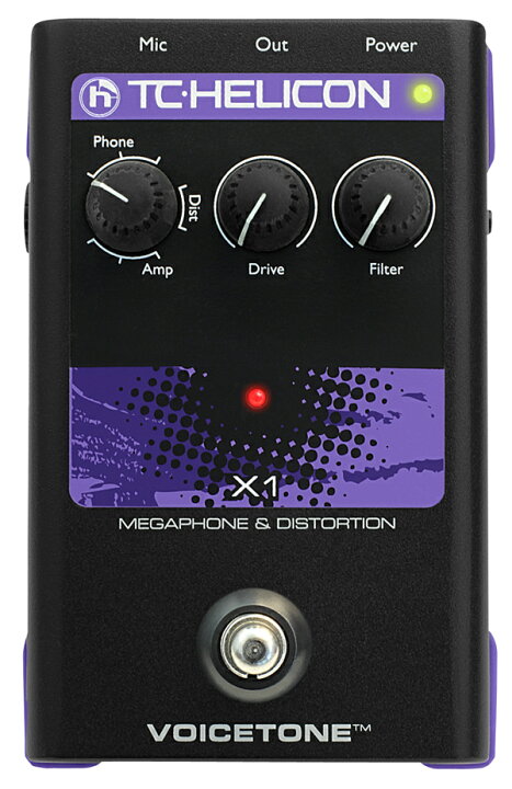 楽天市場】TC HELICON VoiceTone X1 新品 ヴォーカル用 