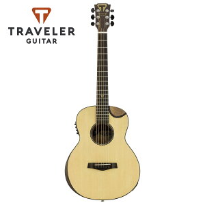 Traveler Guitar Redlands Concert Spruce Vi[gx[M^[][Natural,i`][Mini Guitar,gxM^[,~jM^[][Acoustic Guitar,AR[XeBbNM^[]