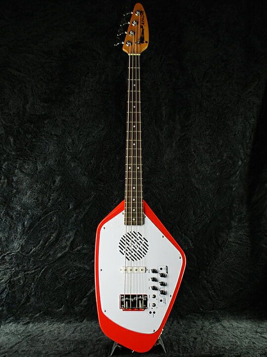 楽天市場】VOX APACHE-II BASS アンプ内蔵ベース 新品 サーモンレッド 