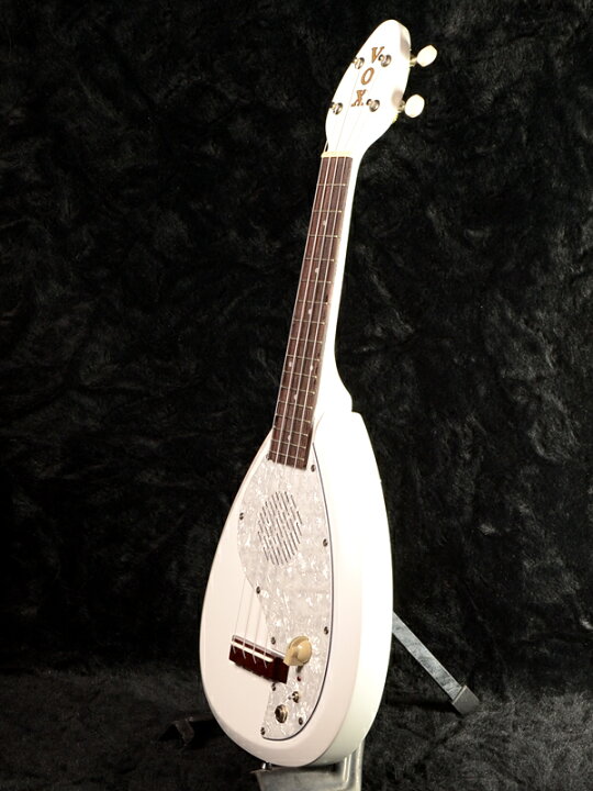 楽天市場】【アンプ内蔵】VOX Electric Ukulele VEU-33C ホワイト 新品 