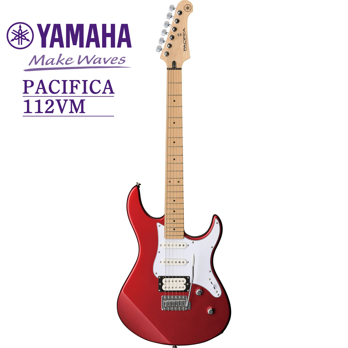 YAMAHA PACIFICA 112VM -RM(レッドメタリック)- 新品[ヤマハ][パシフィカ][Red,赤][Electric  Guitar,エレキギター] | ギタープラネット