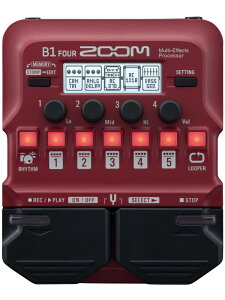 ZOOM B1 FOUR Vi x[Xp}`GtFN^[[Y[][Electric Bass,GLx[X][Multi Effector]