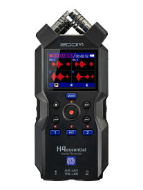 ZOOM H4 essential 新品 Handy Recorder[ズーム][エッセンシャル][ハンディーレコーダー][録音,マイク]
